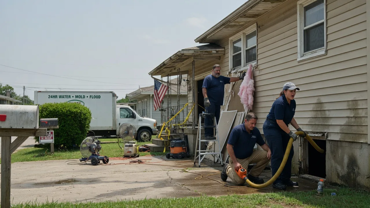 Water Damage Repair in Baylis, IL near me